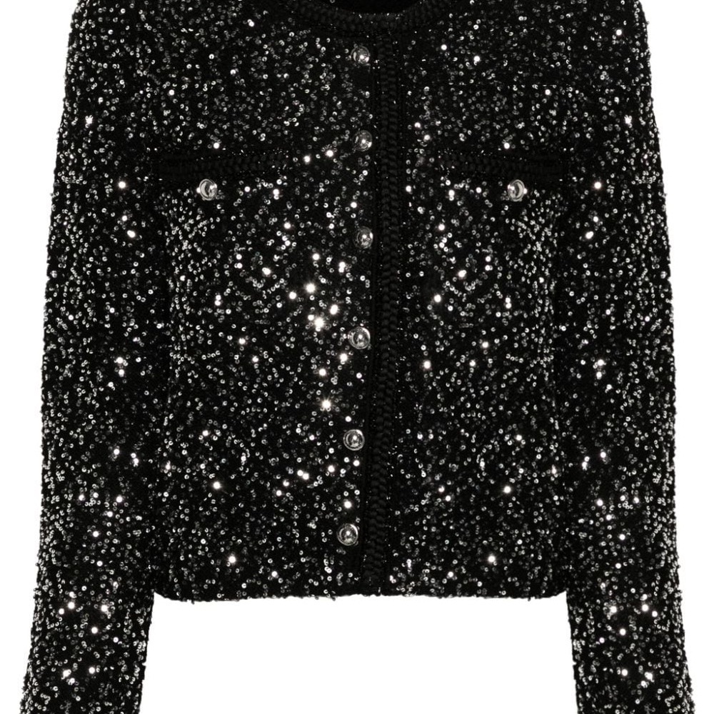 Michael Kors Sequin Crew Neck Sweater